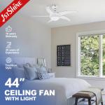 Ventilateur de plafond 44 pouces/OEM pour décoration de restaurant grande