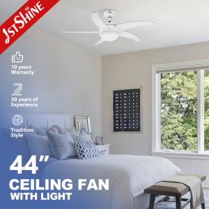 Quality 44 Inch 5 Speeds Remote Control DC Ceiling Fan with 5 MDF Blades in Mulit Colors/OEM wholesale