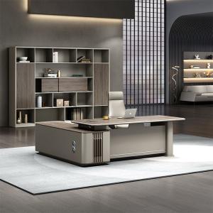 Quality Modern L Shape Director Manger Ceo Boss Office Furniture Solutions Table And Chair Set Executive Office Desk wholesale