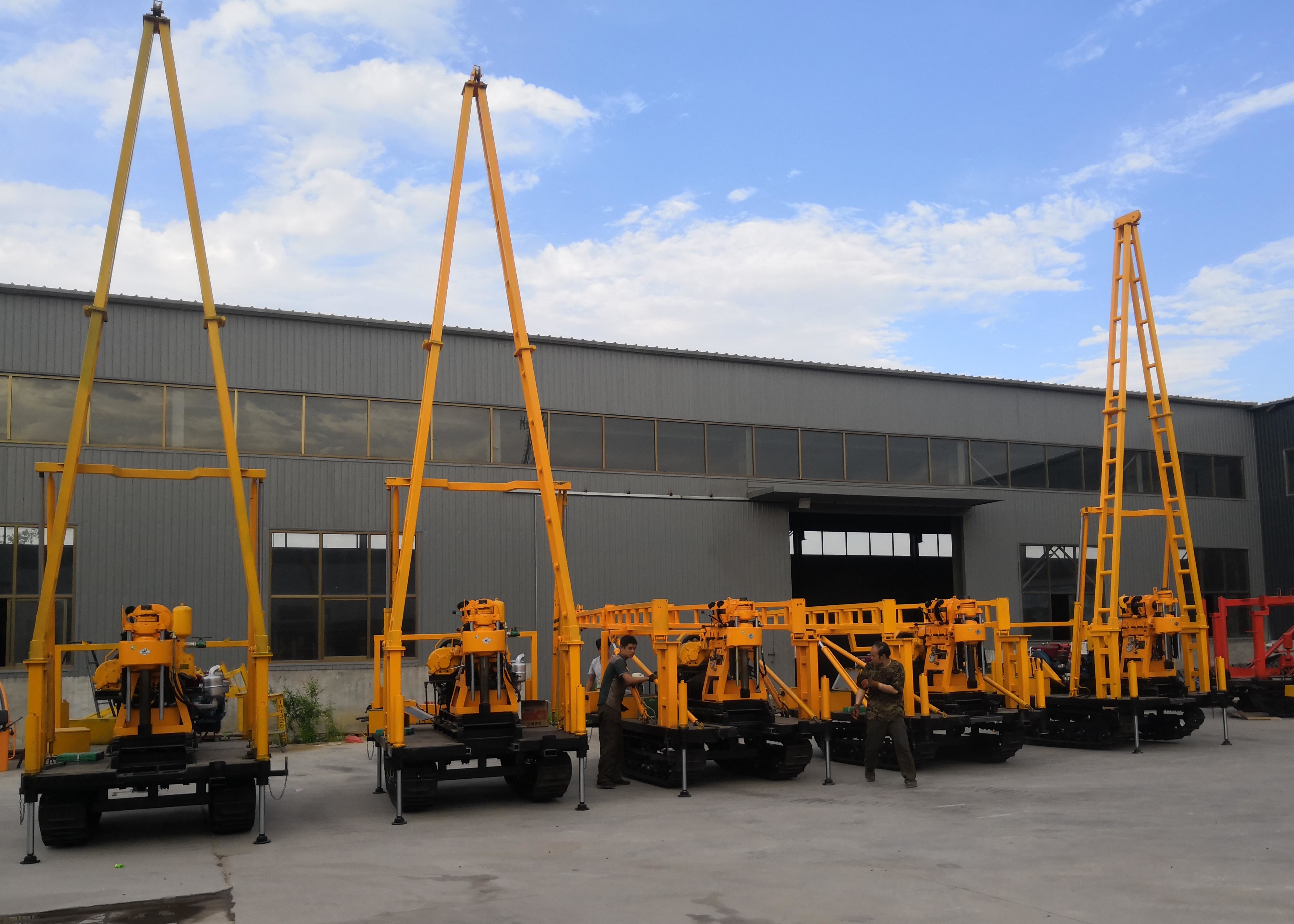 Drilling Rig Platform For Easy Transportation 3-5MT Loading Capacity Crawler Track Undercarriage