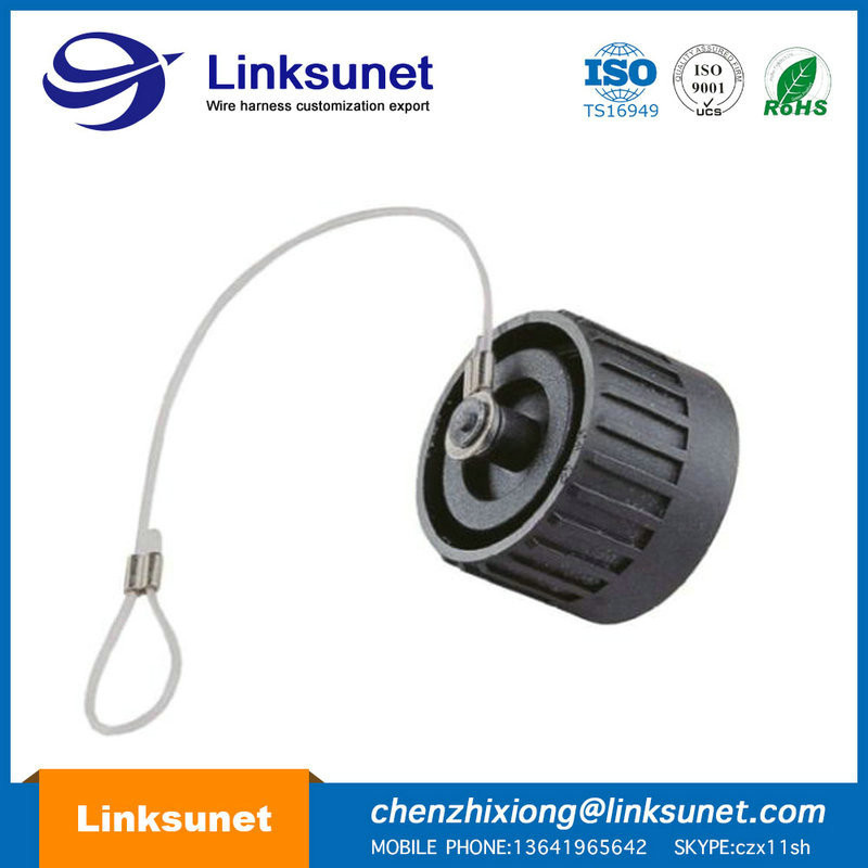 Hirschmann CA3LS 4 PIN Circular Connector Wire Assembly PVC LIYCY 4C 0.25