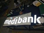 UL RoHs Custom Acrylic Business Sign Hanging / Free Standing