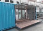 Welded Corrugated Plates Shipping Container Exhibition