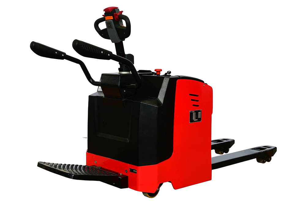 3Ton Electric Pallet Stacker Truck With Lithium Battery Option And Full Free Mast Customized