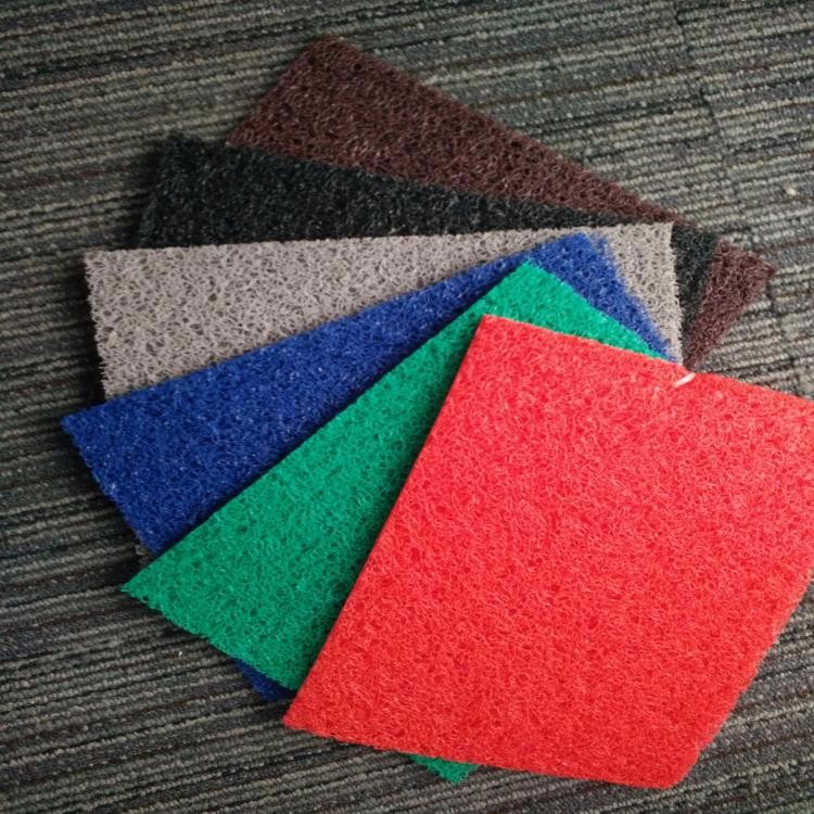 Red Blue Green Coir Entrance Matting / Personalised Coir Door Mats