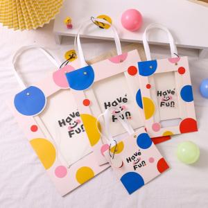 Quality Clothing Shopping Gift Paper Bag With Flat Handle Printing Customize Logo wholesale