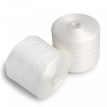 Raw White 30/2 40/2 100% Ring Spun Polyester Yarn For Sewing Thread