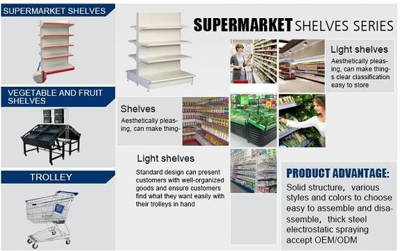 200 Kg Layer Supermarket Racks Grocery Store Display Rack Light Duty Racking System