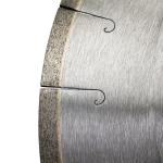 Marble Fish Hook Cutting Disc 14'' Diamond Metal Powder Saw Blade for Ceramics
