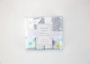Quality 100% Cotton Velour Baby Bath Washcloths 330GSM OEM / ODM Available wholesale