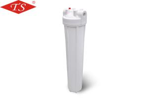 Quality White Color 20 Inch Filter Housing , RO Water System Parts Highly Durable wholesale