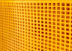 Quality Petrochemical Square Polyurethane Gravel Shaker Screen Panel Mat wholesale