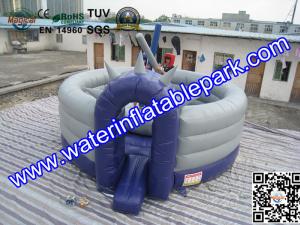 Quality PVC Tarpaulin Gladiators Inflatable Jousting Arena For Sport Game wholesale