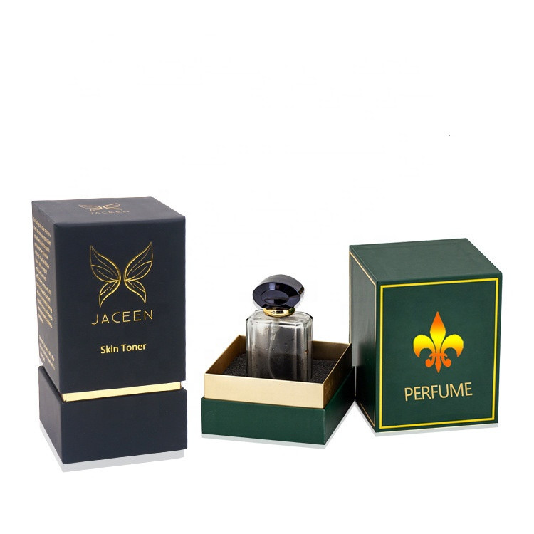 1200g Cardboard 100ml Perfume Gift Box Pantone With Insert