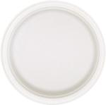Round Kraft Paper Plate Freezable Waterproof For Party Dinnerware