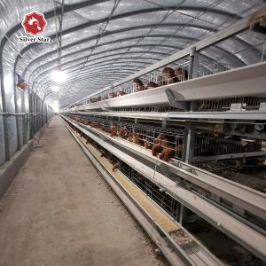 Quality 5 Layers Hot Dipped Galvanized Chicken Cage Battery Cage System wholesale