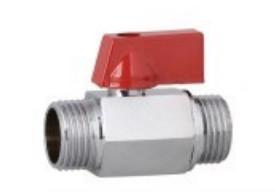 Quality Brass Threaded Ball Valve For Water Tank PTFE Seal Chrome Plated wholesale