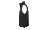 Thermal Black 413g Fleece Jacket Sleeveless With Embroidery