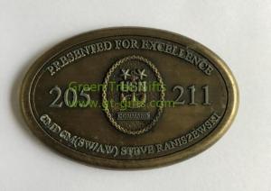 Quality custom K9 challenge coin wholesale