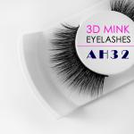 Natural Black Color 3D Mink Eyelashes Soft Cotton Band Handmade Craft