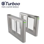 Outdoor SUS304 Swing Barrier Gate Waterproof Turnstile With Acrylic Arm