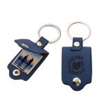 Custom Blank Sublimation Leather Photoframe Keychain Multifunctional DIY Leather