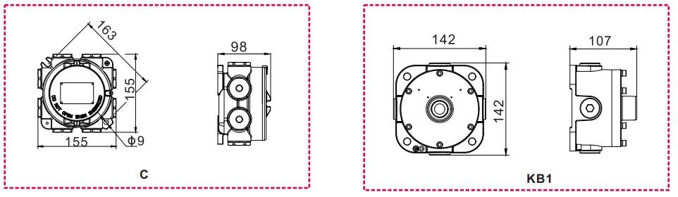 UL IP66 Stainless Steel Explosion Proof Junction Box