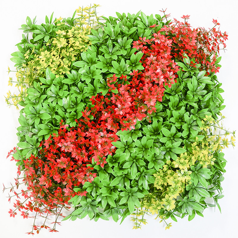 Home Artificial Boxwood Hedge Plant Wall 20mm Green Panel Festive Furnishing