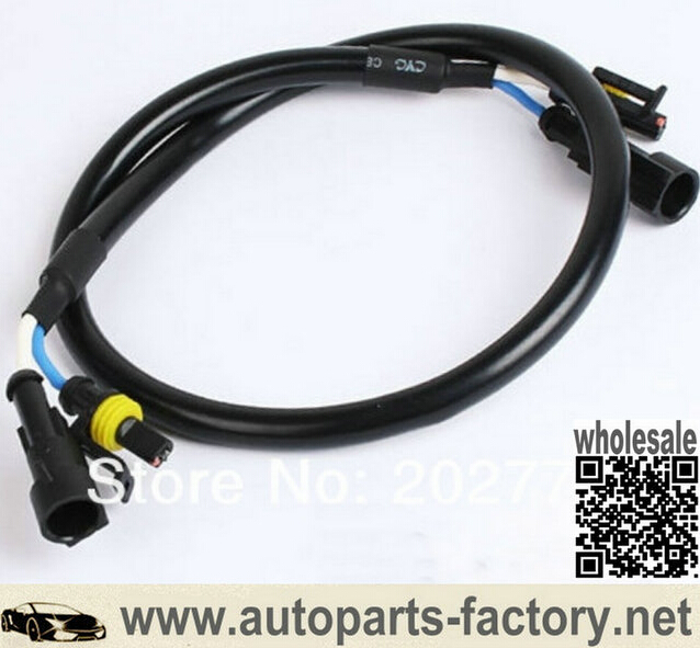 longyue HID Xenon Ballast AMP Extension high voltage wire cable wiring Harness 1M