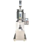 SUS304 Small Lip Gloss Filling Machine AC Motor With Double Nozzles