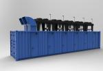 Prime Power 1000kW Industrial Gas Generator 1500rpm Prime Power Generator