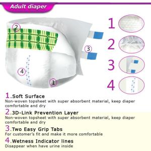 Quality High Quality and Lowest Price of Disposable Adult Diaper wholesale