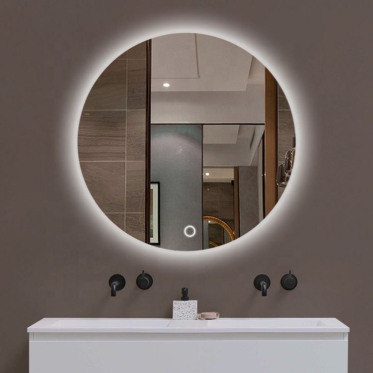 12V 1A 12W Bathroom Smart Mirrors One Color Touch Sensor Switch with Easy Installation