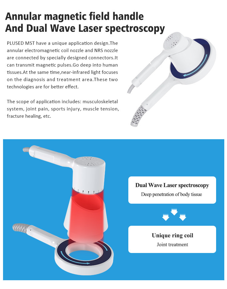 Dual Joint Magnetic Healing Machine For Pain / Arthritis / Sports Injuries
