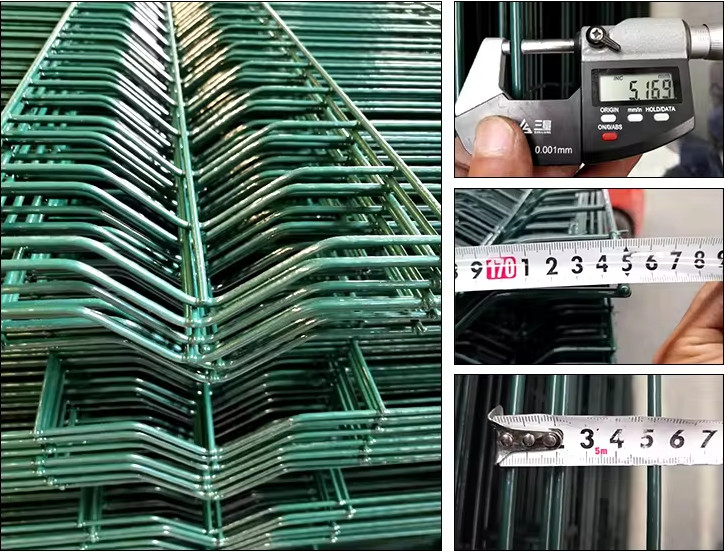 Triangle Welded V Mesh Security Fence 1500mm Outdoor Galvanized Welded Wire Garden Fence