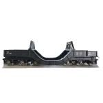8T 10T 12T Railway Freight Wagon with Hydraulic Car Crane