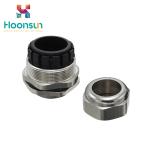 Strengthened Type Nickel Plated Brass Cable Gland , Waterproof Cable Gland