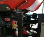 Discharing 2m3 Concrete Mixer Truck Diesel Mobile Cement Mixer Paint Can be
