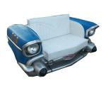 Blue Classic Car Shape Sofa Chevy Couch Car Trunk Couch