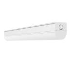 Ra90 130 Degree Led Ceiling Batten Lights White Aluminum Housing