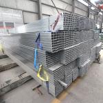 ERW Galvanised Square Hollow Section , Hot Dipped Galvanized Square Tubing