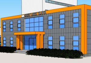 Quality OEM ODM Prefabricated Steel Building Fireproof 2 Storey Steel Structure Building wholesale