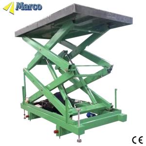 Quality Customization 2.5-4 Ton Marco High Scissor Lift Table with CE Approved Stationary Moves wholesale