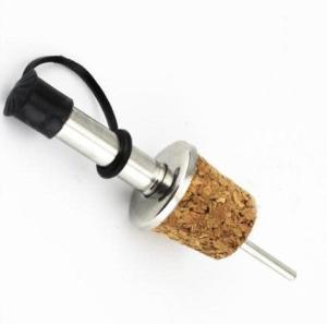 Quality Stainless Steel Wine Liquor Bottle Pourer Spou Oil Pour Spouts Upgrade t with Covers wholesale