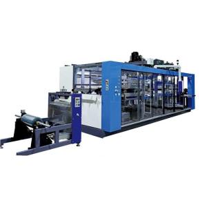 Quality Full Automatic Four Stations Plastic Thermoforming Machine wholesale