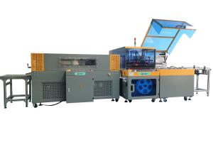Quality Heat Tunnel L Bar Sealer Machine PE Film Wrapping Adjustable Speed wholesale