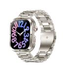 MK68 AMOLED Full Screen Men Smart Watch With BT Call Health Management 360mAh