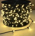 Christmas 100m 666leds 12V LED Clip Lights warm white 5mm party led christmas