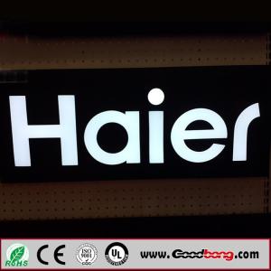 Quality Outdoor advertising backlit ABS letter sign wholesale
