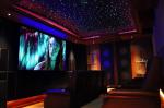 Custom Fiber Optic Star Ceiling Panels 9mm 7 Colors Starry Night Ceiling Panels